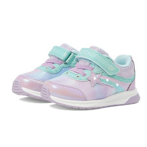 Stride Rite Girl SR Starlight Aqua Sneakers 12 Wide Toddler Shoes Turquoise NIB